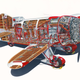 A cutaway of the Gee Bee Model R. (Author unknown)